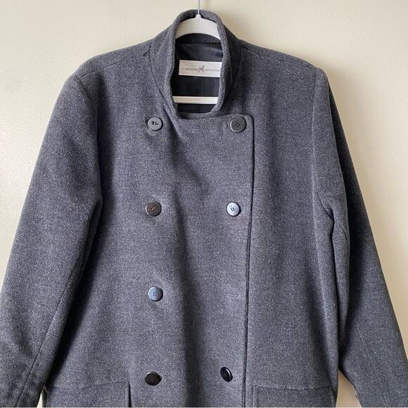 Peruvian Connection | Merino Wool Alpaca Angora Double Breasted Blazer Jacket 14 - Picture 3 of 9